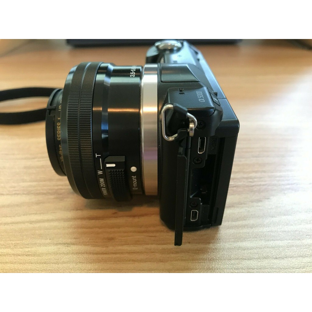 Máy ảnh Sony A5000 + ống kính 16-50mm - 20.1mp - Wifi - mới 90%