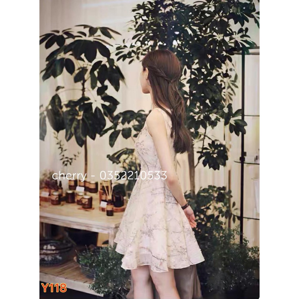 Váy hoa nổi sang trọng lịch sự cho phái đẹp