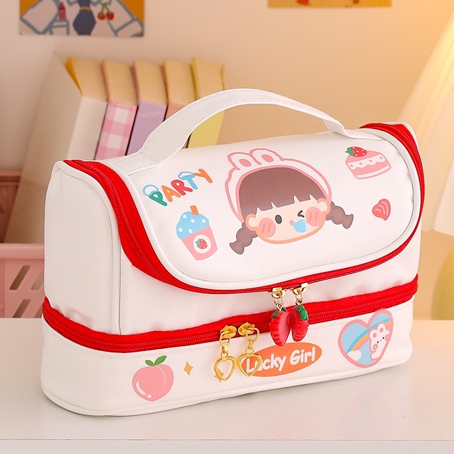 Sticker Một Tờ Đơn Hoạt Hình PET INS Nhãn Dán Trang Trí Sổ Tay