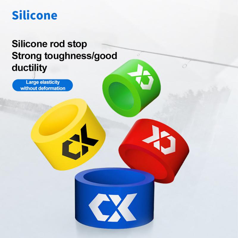 Vòng Silicone Phát Quang Chống Trượt Cho Cần Câu Cá