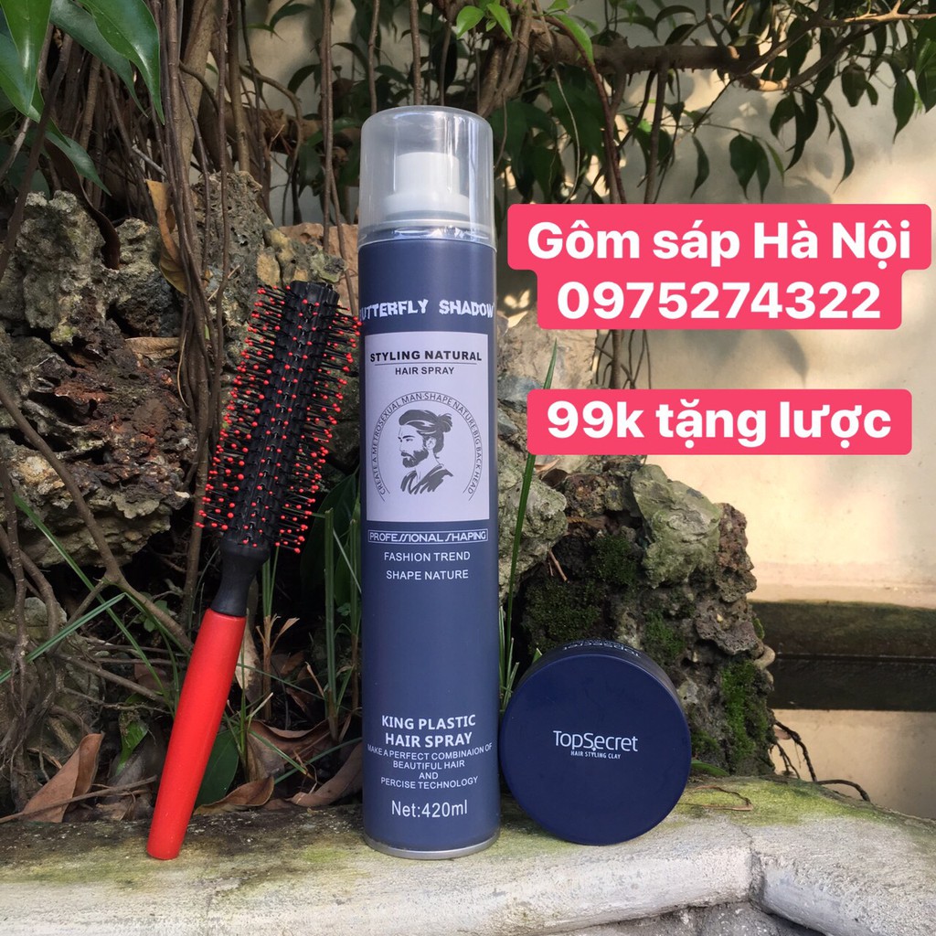 [ Siêu Hót ] COMBO Gôm + Sáp 99k tặng Lược