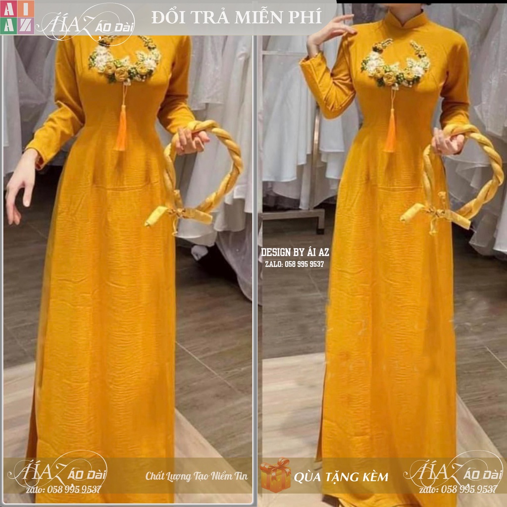 Áo Dài Bê Tráp Cô Dâu Chú Rể Nam Nữ Cách Tân BC01
