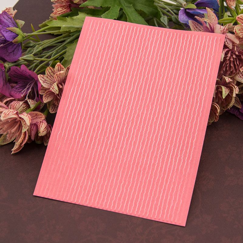 Khuôn Nhựa Dập Nổi Họa Tiết Kẻ Sọc B Blala Trang Trí Sổ Tay / Album Ảnh DIY Thẻ
