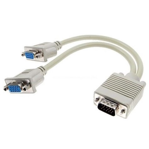 Cáp chia VGA (1CPU ra 2VGA). 1 VGA --> 2 VGA