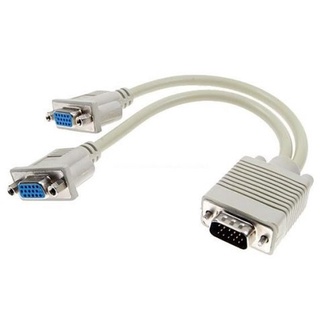 Cáp chia vga . 1 vga --> 2 vga