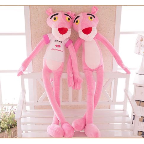 Gấu bông báo hồng Pink Panther ngộ nghĩnh, đủ size