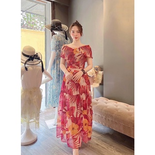 Váy hoa chạy chun