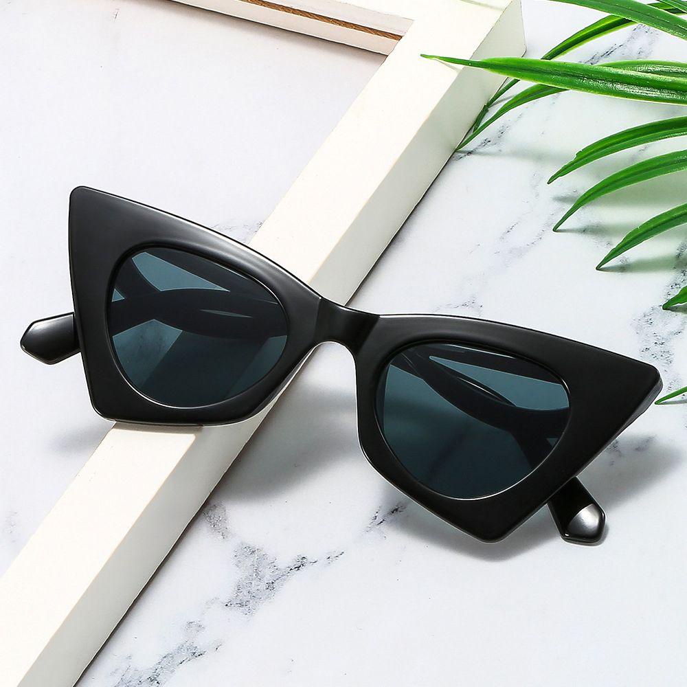 Kính Mát Mắt Mèo Thời Trang Chống Tia UV400 Dành Cho Nữ