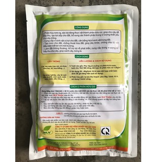 Trichoderma Phân Hủy Rơm Rạ, Ủ Phân Chuồng Túi 1kg HLV TRICHO