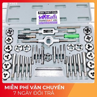 [HÀNG CHÍNH HÃNG] BỘ TA RÔ, BÀN REN 40 CHI TIẾT XANH