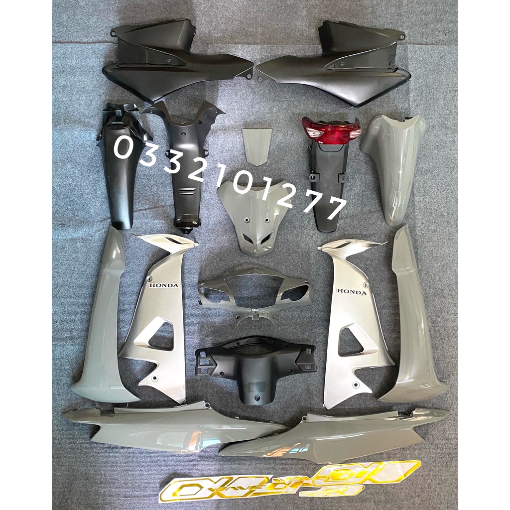 Dàn Áo - Bộ Vỏ Nhựa Wave Alpha 100 - Wave 50cc - Wave Rs