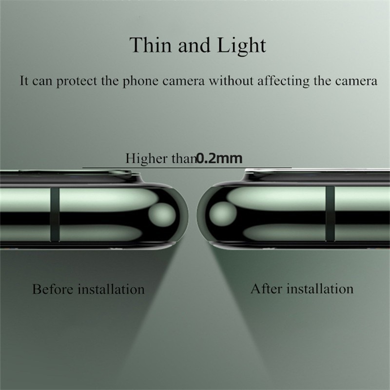 Ốp Điện Thoại Kính Cường Lực Bảo Vệ Ống Kính Máy Ảnh Cho iPhone 13 14 12 11 Pro Max X XS XR 6 7 8 Plus SE 2020