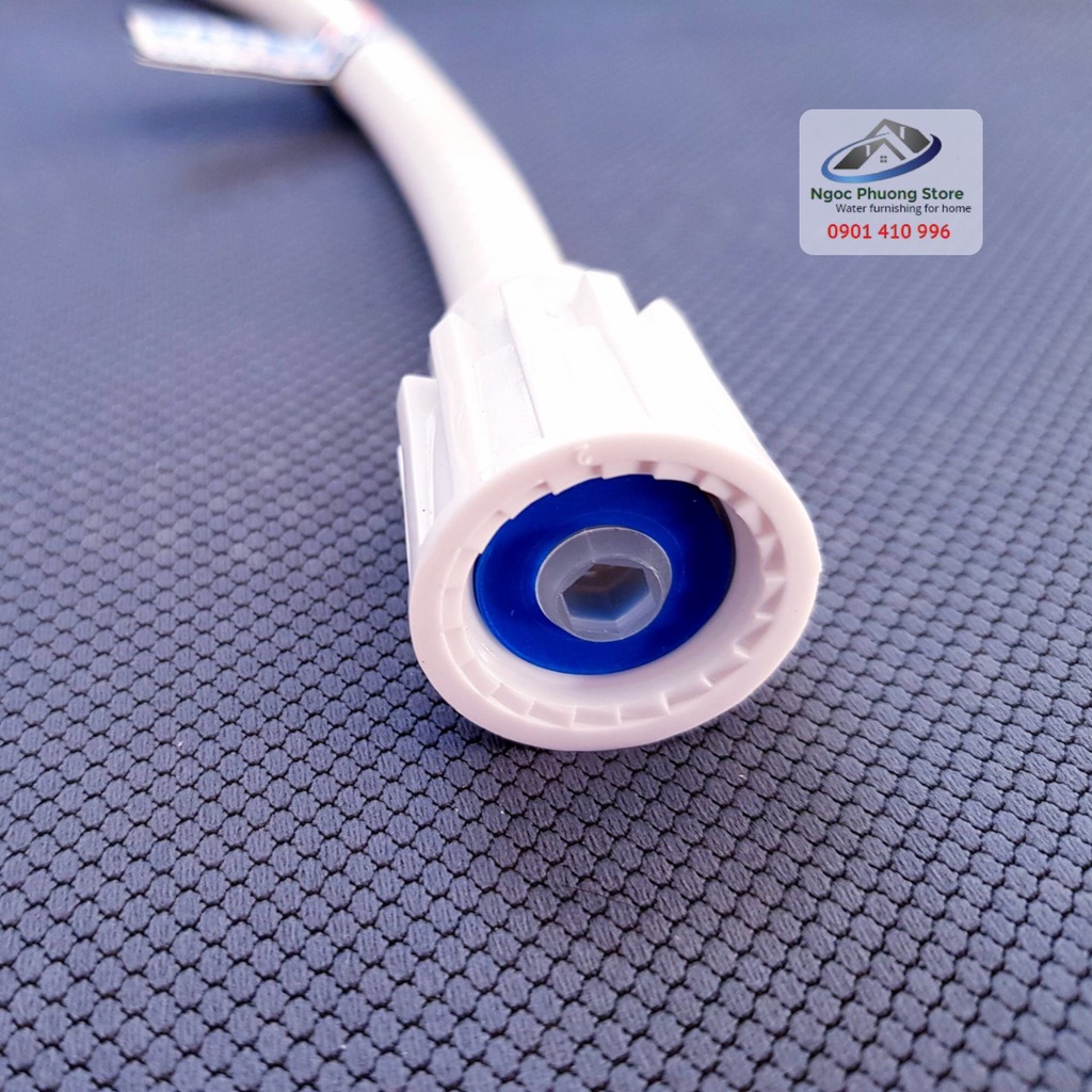 Dây cấp nước lạnh WATERTEC nhập khẩu MALAYSIA nhựa ABS cao cấp, độ dài 40cm và 60cm - Mã WT001Y và WT001Z