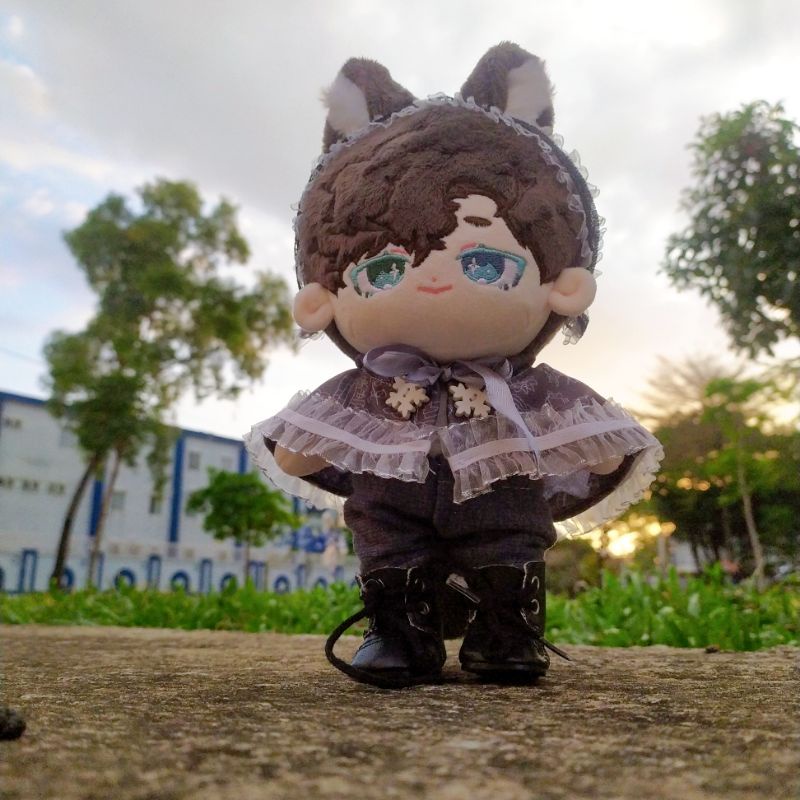 Bộ Trang Phục Thám Tử Lolita Cho Doll 20cm