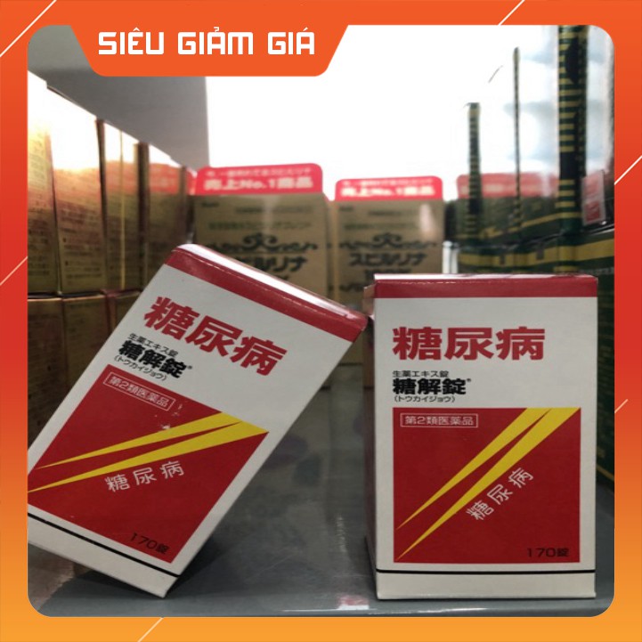 (Date 08/2024) Viên Uống hỗ trợ người tiểu đường Tokaijyo của Nhật Bản loại 170 viên, 370 viên