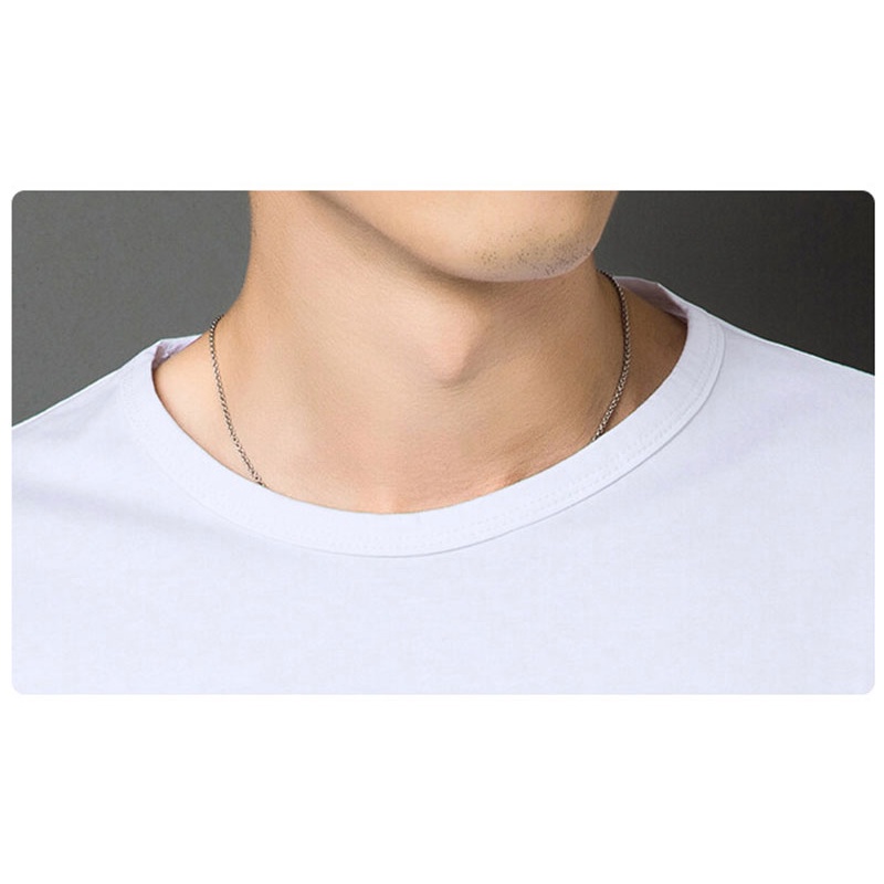 Áo Thun Tay Dài Cổ Tròn In Chữ Thoải Mái Năng Động Cho Nam