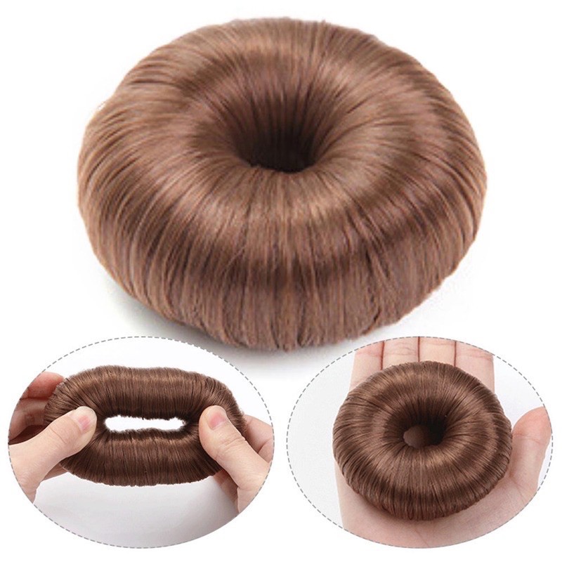 BÚI ĐỘN TRÒN TÓC/ BÚI DONUT/ DỤNG CỤ BÚI TÓC TRÒN CHO BÉ, TRẺ CON