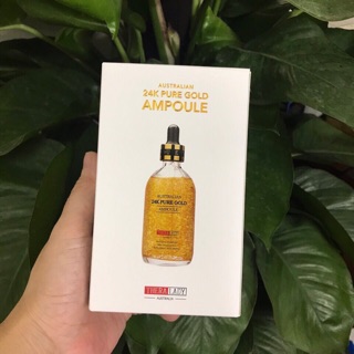 Tinh chất Serum vàng 24k chuẩn Úc kèm máy massage chạy pin
