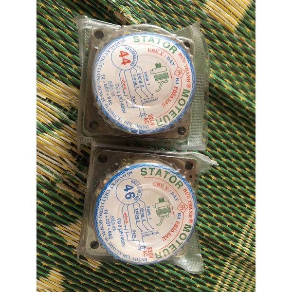 Sator quạt 44-46 Tặng kèm trục hoặc bạc ( Lõi đồng 100%)