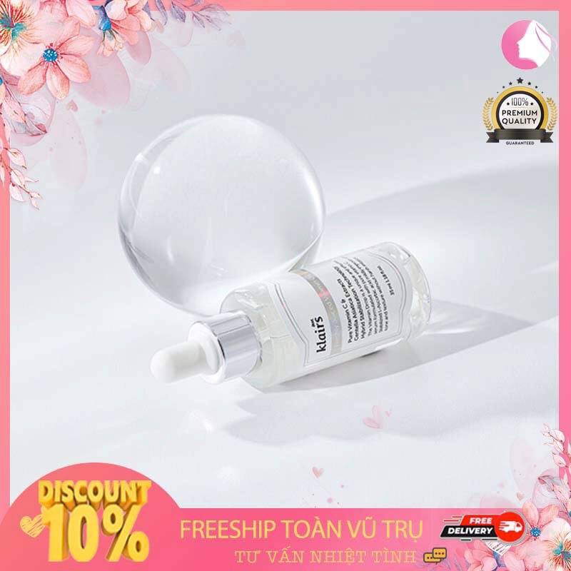  TINH CHẤT klairs VITAMIN C DƯỠNG SÁNG DA, MỜ THÂM 35ML FRESHLY JUICED VITAMIN DROP