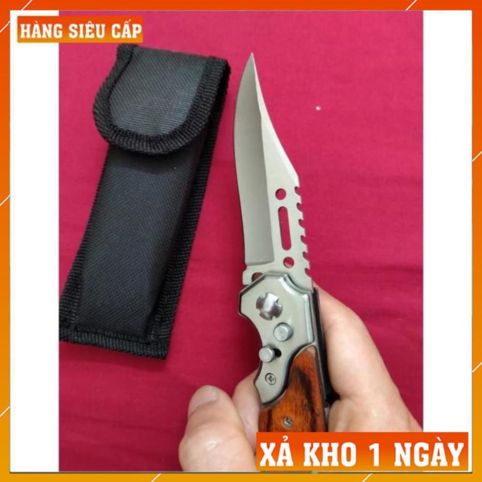 [FreeShip – Xả Kho 1 Ngày] Dao Phượt Đa Năng Bỏ Túi Giá Rẻ - Dao Phượt Gấp Cao Cấp Có Bao Đựng Du Lịch Mini USA