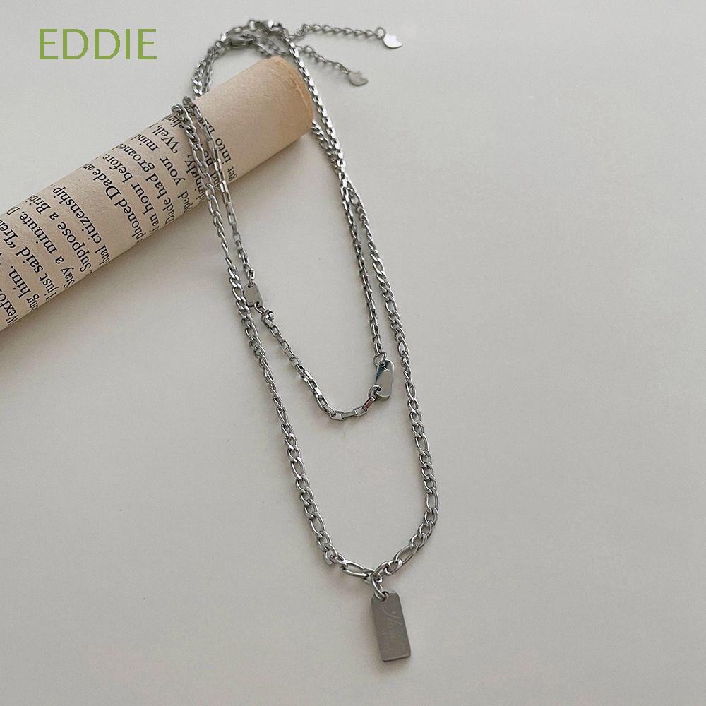 Vòng Cổ Hai Lớp Phong Cách Hiphop Thời Trang Hàn Quốc Cho Nam Và Nữ