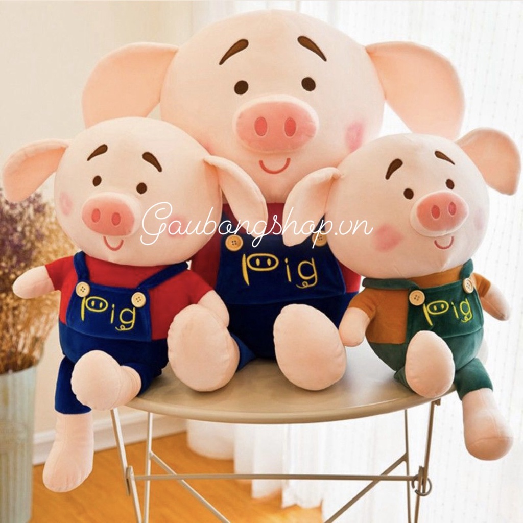 Gấu bông heo Pig, heo bông, lợn nhồi bông hàng Việt Nam chất lượng cao gaubongshop.vn-m017