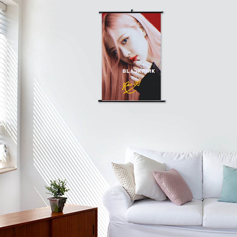 Tấm hình poster nhóm nhạc blackpink dùng treo trang trí
