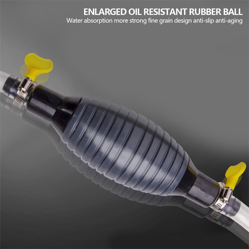 Bộ dụng cụ bơm nhiên liệu cho xe hơi có ống dài 1m tiện dụng