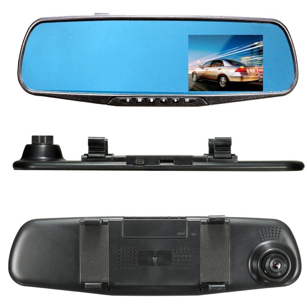 1080P HD Rearview Mirror Dash Cam Camera Video Recorder Night Vision Car DVR