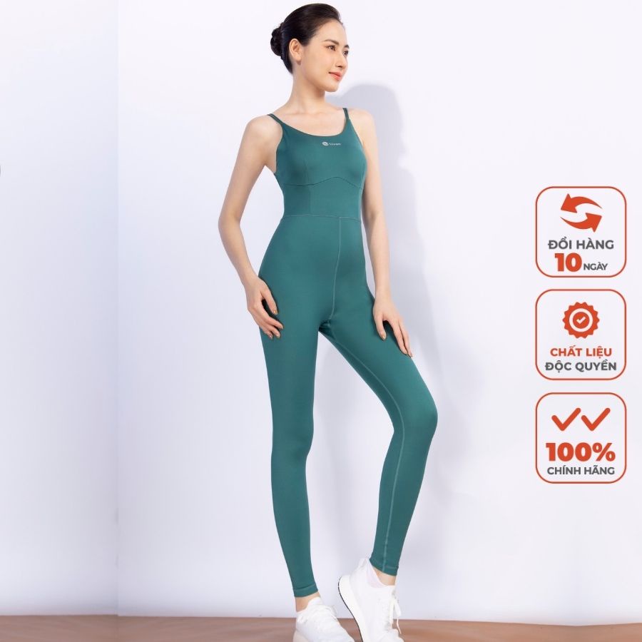 Set Đồ Tập Gym, Yoga Jumpsuit Tiara Livan Sport Cao Cấp