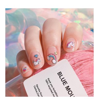 DÁN MÓNG NƯỚC HOẠT HÌNH HỒNG HẠC