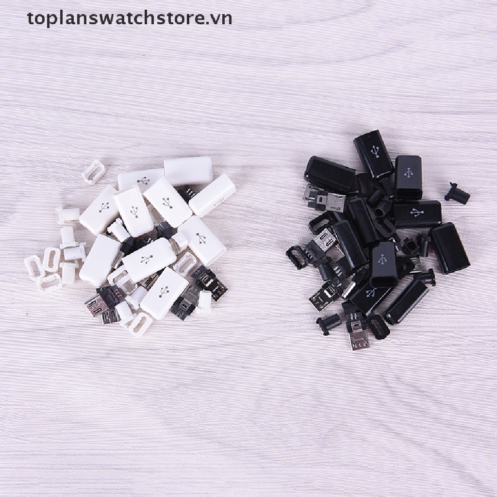 Set 10 Phích Cắm micro usb Tự Lắp Ráp Chuyên Dụng