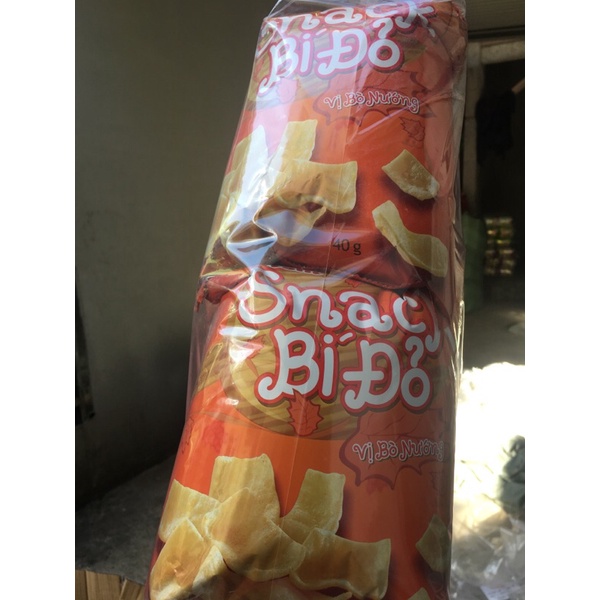 Bim bim snack Oishi bí đỏ vị bò nướng 40g/gói