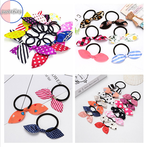 1 Dây Buộc Tóc Tai Thỏ Dễ Thương Cho Nữ