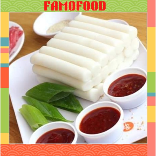 Đậu hũ phô mai EB loại ngon, Tokbokki nhập khẩu Famofood Lẩu Tự Sôi gói 500g