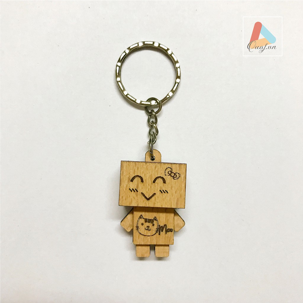 Móc khóa danbo (con mắc cỡ)