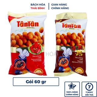 Đậu phộng Tân Tân vị tôm/ BBQ gói tiện lợi 60gr