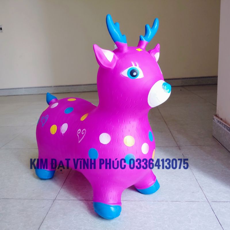 Thú nhún cho bé có nhạc . nhiều mẫu mã hươu , kì lân nhún size to