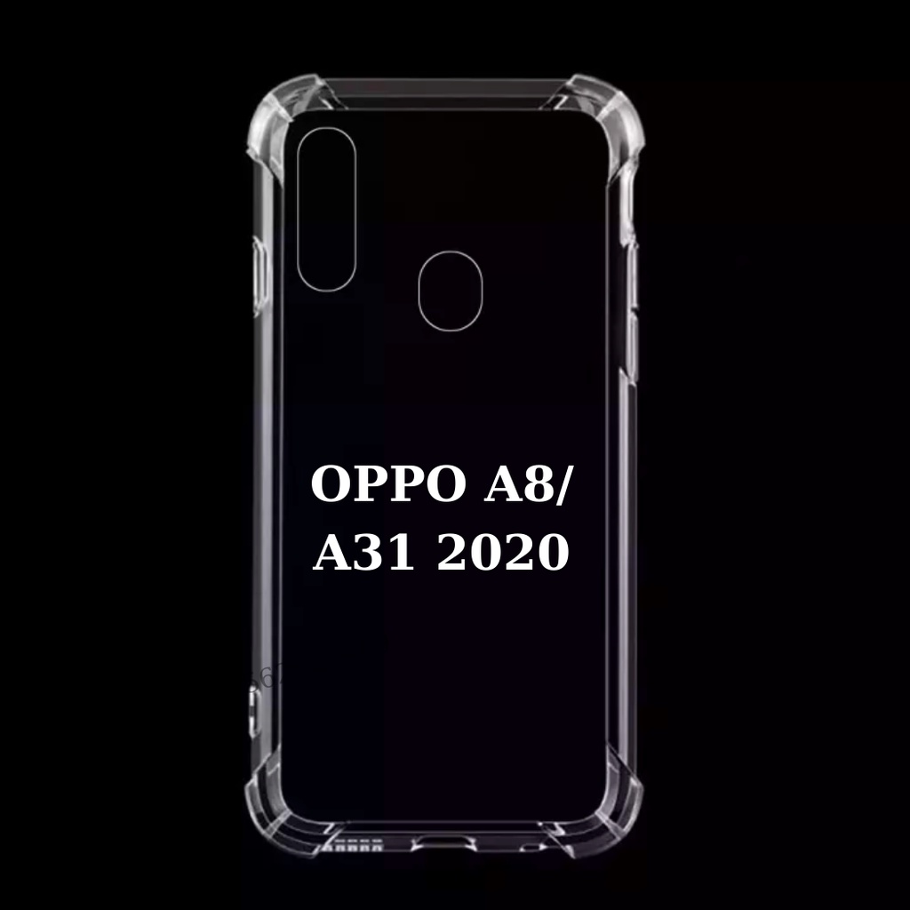 Ốp lưng Oppo A96 A57 A76 A55 A15 A15s A16 A31 A74 A93 A94 A95 Reno 5 6 6z 7 7z 5G - Chống sốc trong suốt Bảo vệ Camera