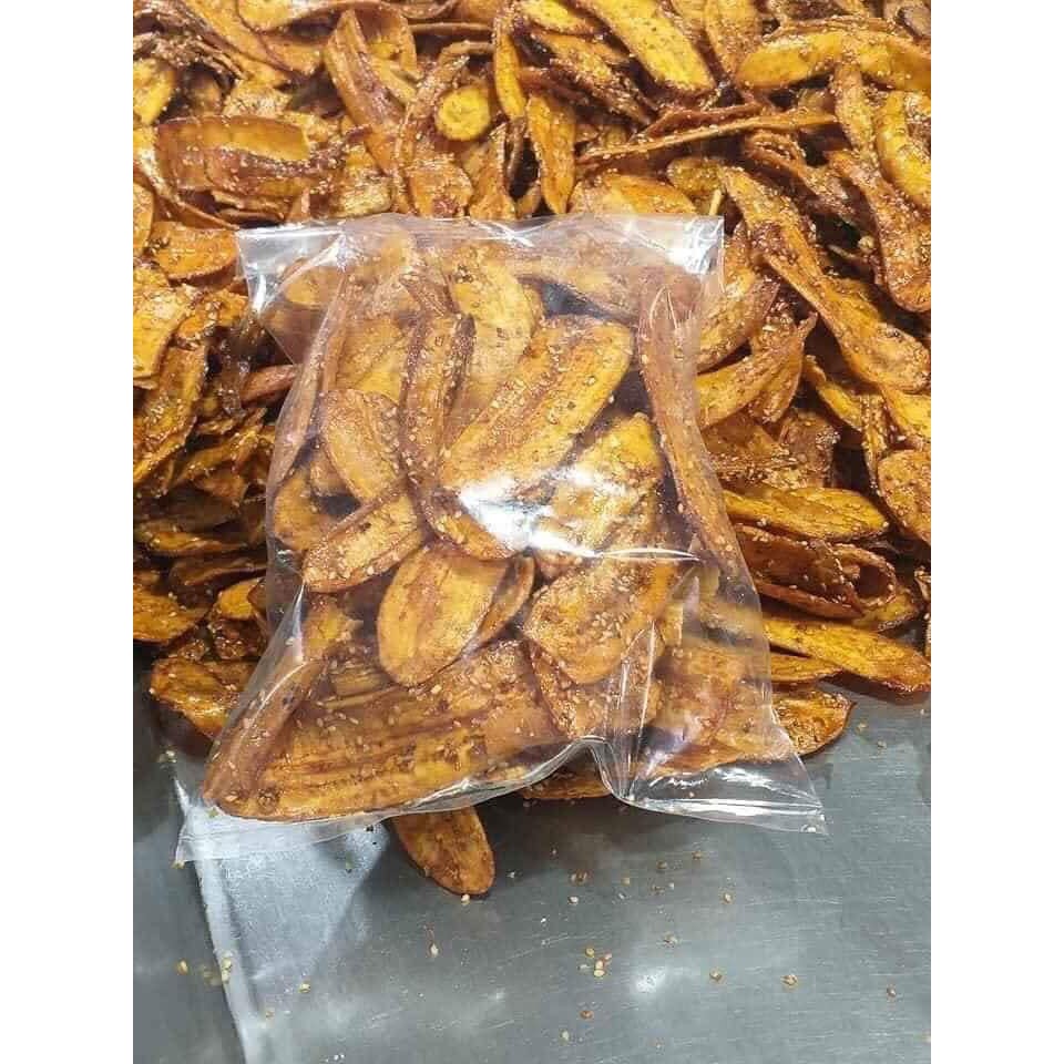 CHUỐI THÁI LÁT SẤY GIÒN RẮC VỪNG SIÊU NGON (1 túi 1kg)