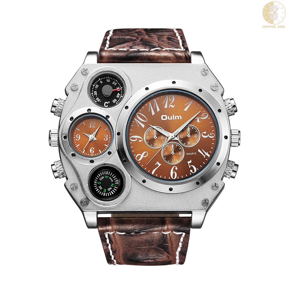 Đồng Hồ Đeo Tay Dây Da PU Thời Trang Cá Tính Cho Nam | BigBuy360 - bigbuy360.vn