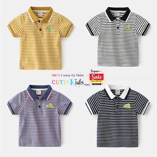 Áo bé trai WellKids cho bé từ 3 đến 8 tuổi chất Cotton tự nhiên phong cách trẻ em Hàn Quốc hàng xuất khẩu Âu Mỹ