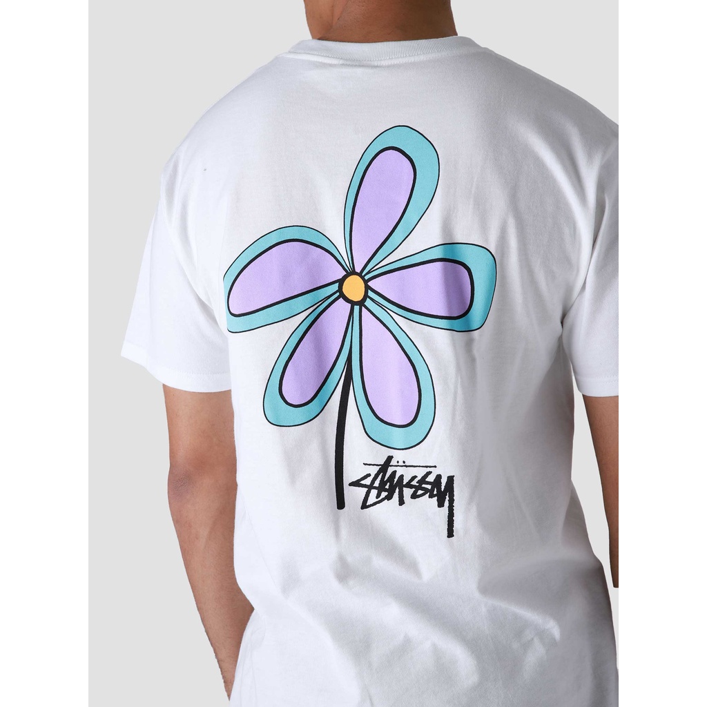 Áo Thun Stussy Flower 100% CHÍNH HÃNG - CÓ SẴN