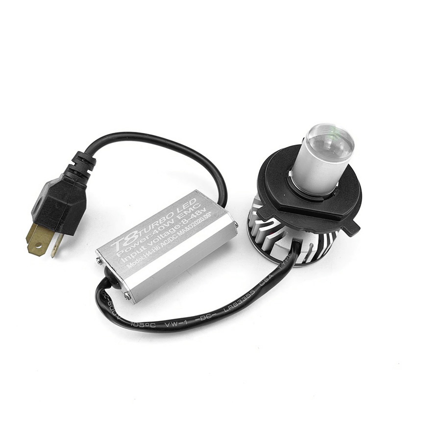 Đèn Pha Led T6 , T8 2 Màu Quạt Tản Nhiệt 40W [ 1 Chiếc ]