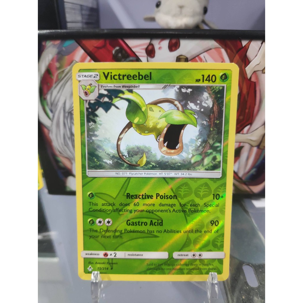 [ Dưa Hấu Yugioh ] Lá bài thẻ bài Pokemon Victreebel