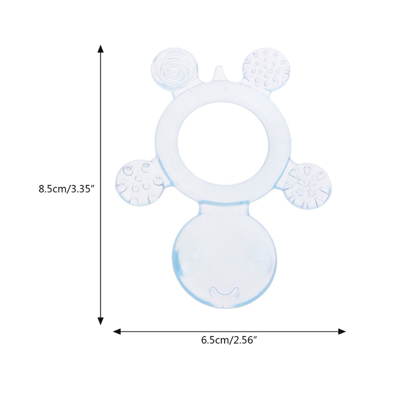 Đồ Chơi Gặm Nướu Bằng Silicone Không BPA Hình Rùa Dành Cho Trẻ Em