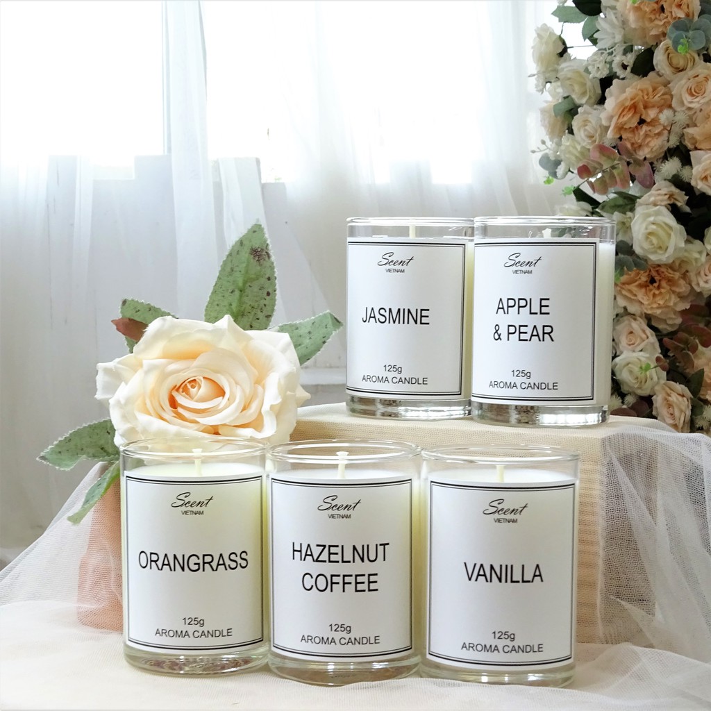 Nến thơm Vani - Vanilla Scented Candle