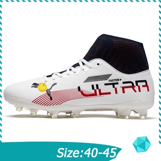 Giày bóng đá futsal thể thao thiết kế cổ cao kích thước 40-45 dành cho nam 