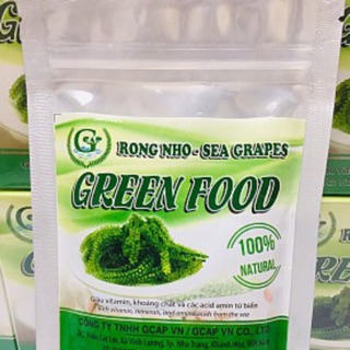Rong nho Green Food ngon giòn sần sật lạ miêng vui tai